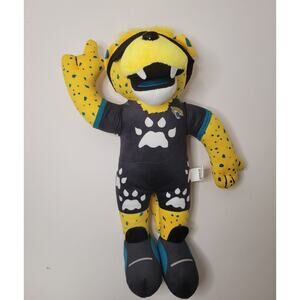 Jacksonville Jaguars Jaxson De Ville FOCO Plush Mascot Stuffed Animal 12" Tall